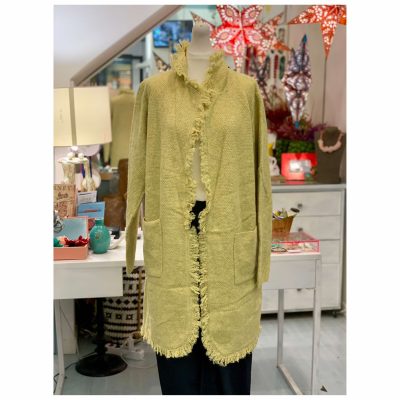 Cardigan giallo Luna Llena